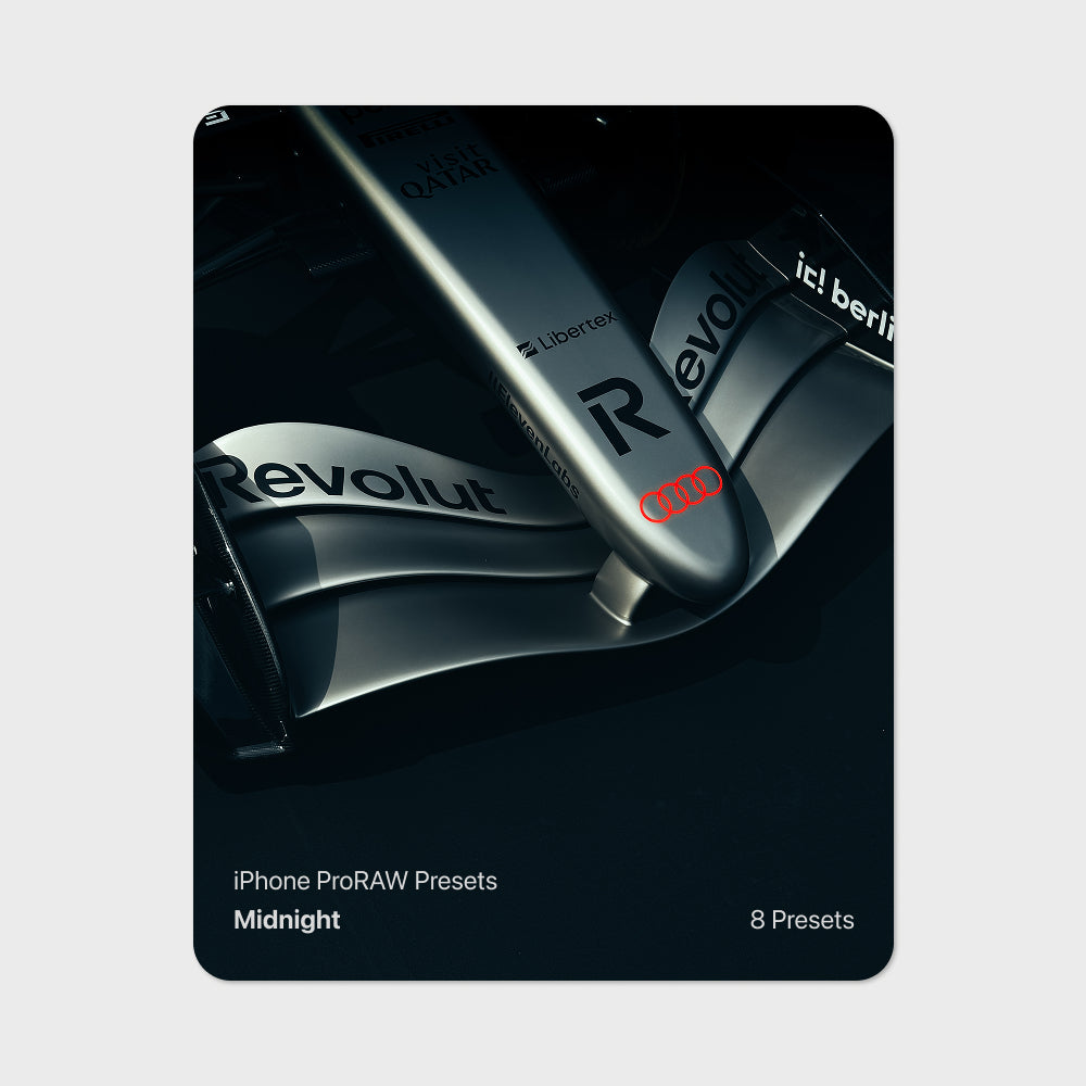 iPhone ProRAW Presets - Midnight Collection