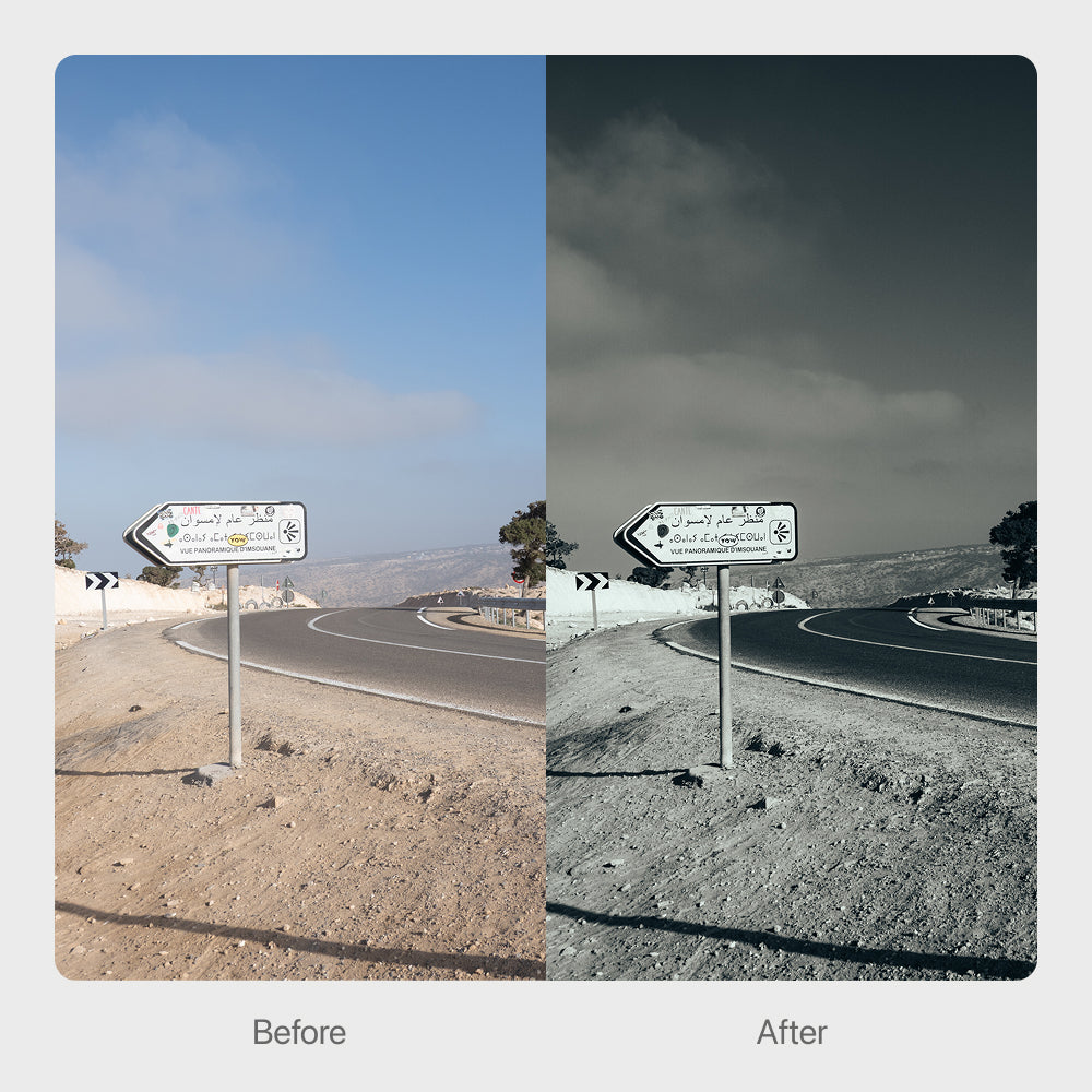 iPhone ProRAW Presets - Monochrome Collection