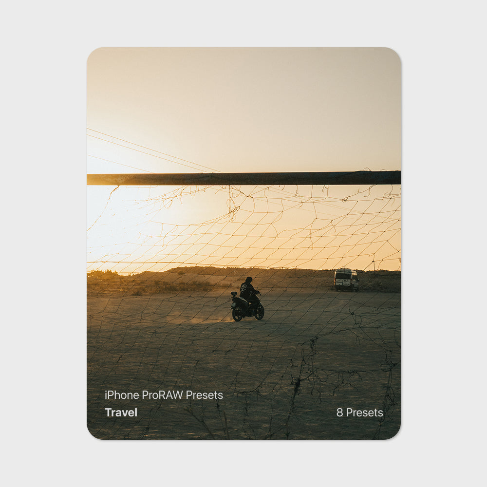 iPhone ProRAW Presets - Travel Collection