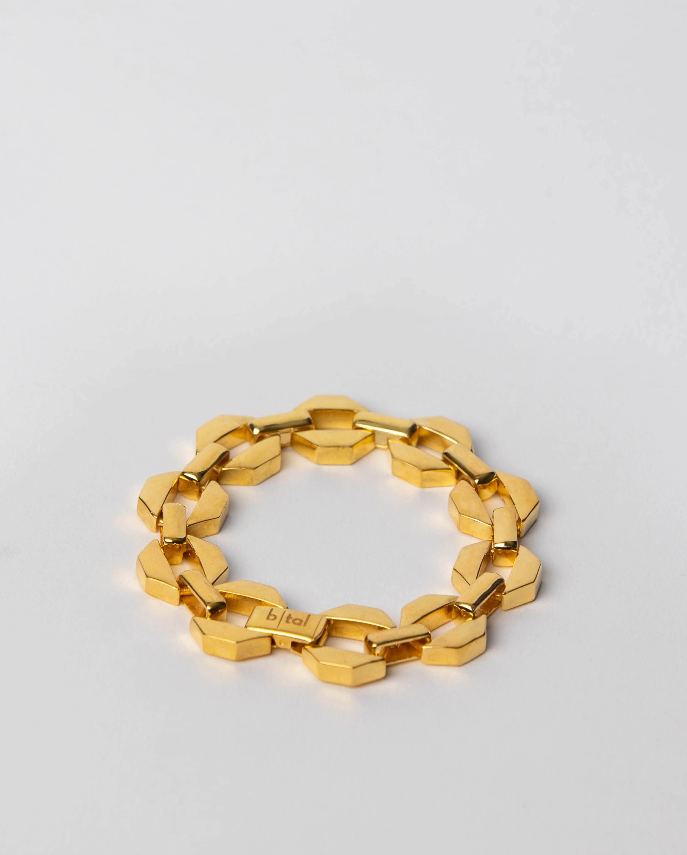 GOLD OCTAGON BRACELET