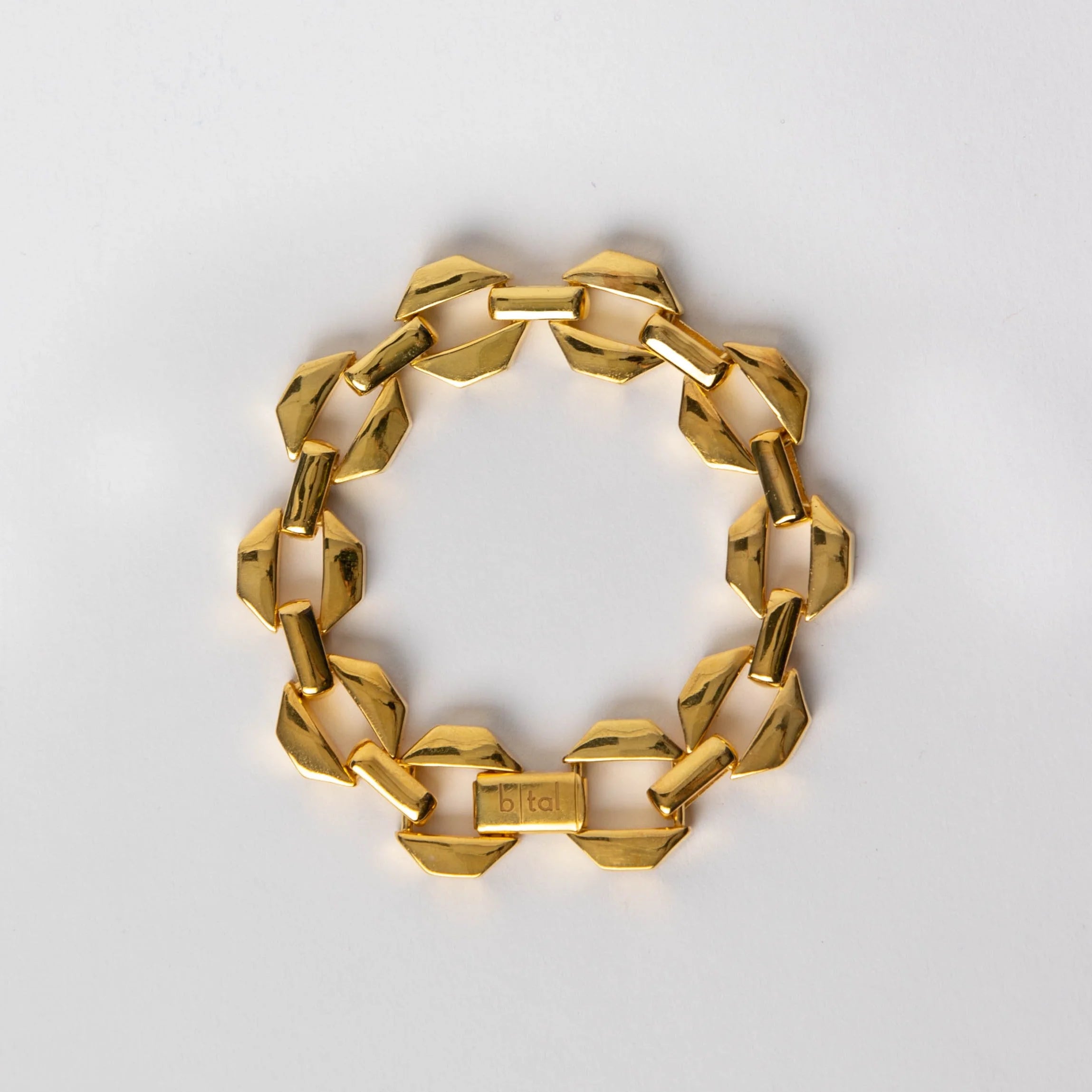 GOLD OCTAGON BRACELET