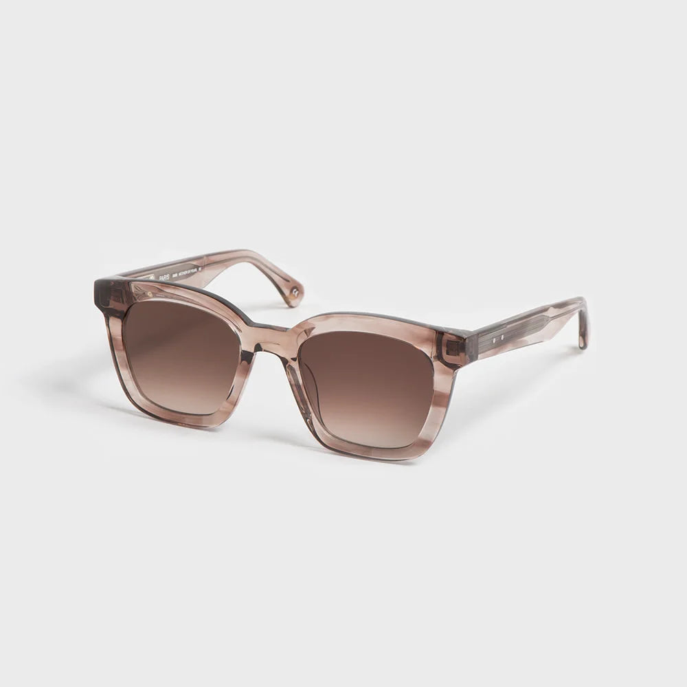 Peter and May Mother of Pearl Beige Sunglasses