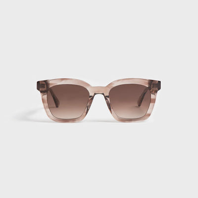 Peter and May Mother of Pearl Beige Sunglasses